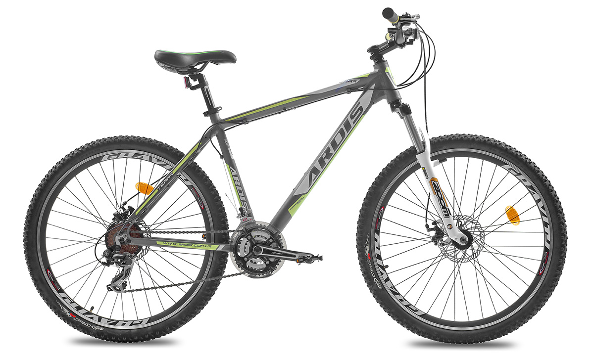 Фотографія Велосипед ARDIS AL TERRA 27,5" 2021 Сіро-зелений